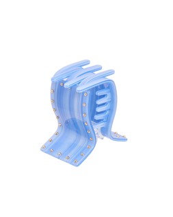 Juno Blue Resin Studded Claw Clip £12.50 €16.50
