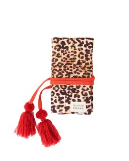 Leopard Jewellery Roll £19.50