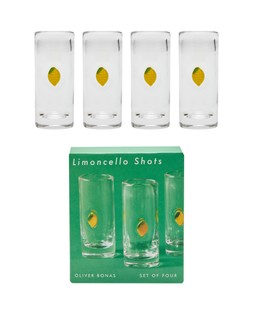 Limoncello Clear Shot Glasses Set of Four £24.50
