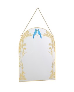 Manon Bird Hanging Gold Mirror £45