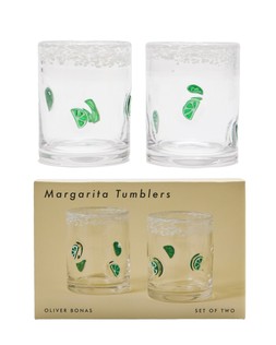 Margharita Glass Tumblers Set of Two £24.50 €32