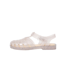 Melissa Possession Silver Jelly Fisherman Sandals £65