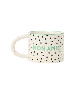 Mon Amie Polka Dot Ceramic Mug £12.50 €16.50