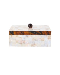 Mother of Pearl Tort Resin Jewellery Box £55 €72