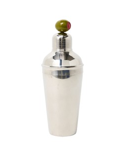 Olive Silver Metal Cocktail Shaker £24.50 €32
