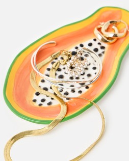Papaya Ceramic Trinket Dish £10