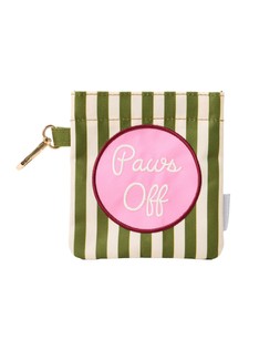 Paws Off Green Stripe Treat Bag £9.50 €12.50