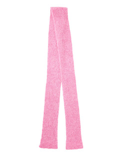 Pink Marl Ribbed Knitted Skinny Scarf £28.00 €36.50