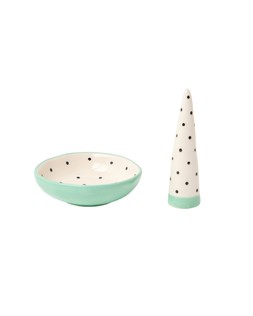 Pois Polka Dot Ring Holder & Trinket Dish Set of Two £19.50 €25.50