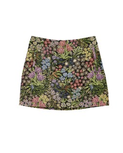 Tapestry Floral Jacquard Mini Skirt £60 €78