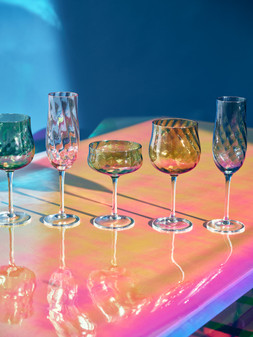 Vivi Lustre Champagne Saucers Set of Four £29.50 €38.50