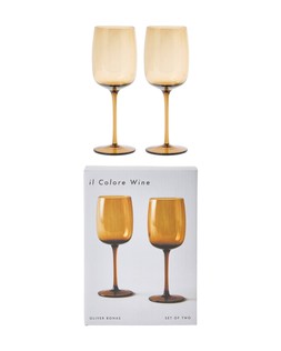 Solid Wine Glasses S/2 £19.5