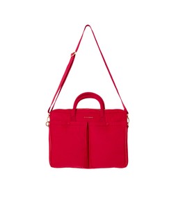Ruby Red Crossbody Laptop Bag £45