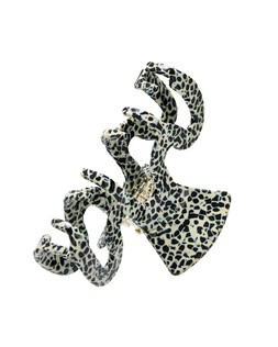 Dora Monochrome Spoted Wavy Hair Claw Clip £16.5
