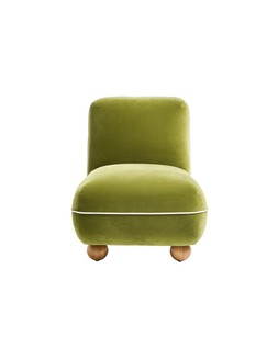 Ana Green Velvet Accent Chair £595