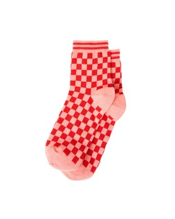 BGP Red Check Sporty Socks £8.50