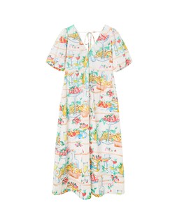 Bonito Print Textured Midi Dress £85
