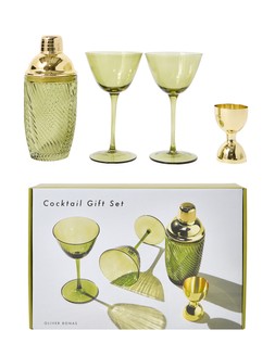 Cocktail Shaker & Glasses Gift Set £45