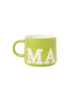 Green & Pink Ceramic Mama Mug £12.50