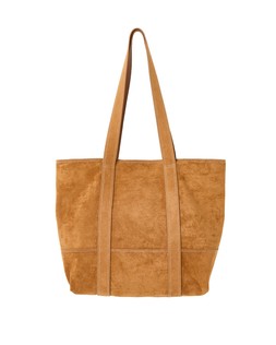 Jennie Camel Brown Faux Suede Tote Bag £68