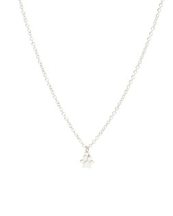 Milo Paw Print Charm Silver Pendant Necklace £39.50
