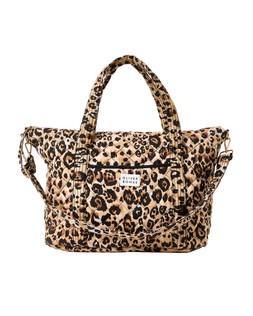 Oliver Bonas Becky Quilted Leopard Weekend Bag £58