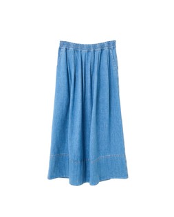 Oliver Bonas Blue Denim Durndle Skirt £75