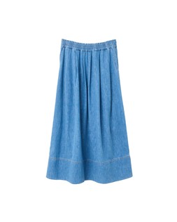 Oliver Bonas Blue Denim Durndle Skirt £75