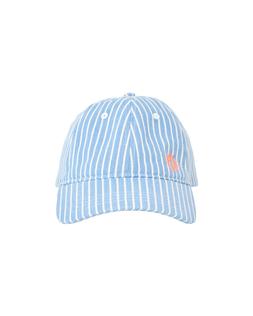 Oliver Bonas Blue Stripe Denim Cap £28