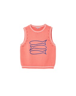 Oliver Bonas Coral Fish Knit Tank £60