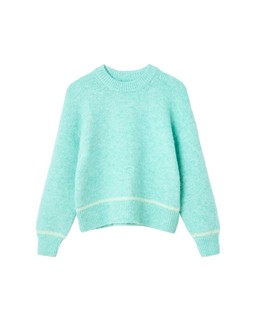 Oliver Bonas Crew Neck Jumper With Tipping £58