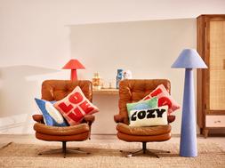 Oliver Bonas Cushions and Lamps from £26 (2)