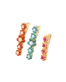 Oliver Bonas Effie Flower Clips Set of 3 £18
