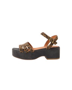 Oliver Bonas Esska Ellie Animal Wedge Sandal £150