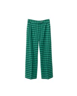 Oliver Bonas Green Check Tab Front Trouser £70
