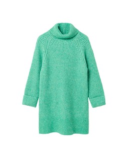 Oliver Bonas Green Cosy Ribbed Roll Neck Dress £70