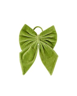Oliver Bonas Green Velvet Bow £7.50