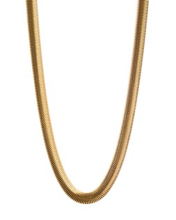 Oliver Bonas Harper Snake Chain Stainless Steel Necklace £38