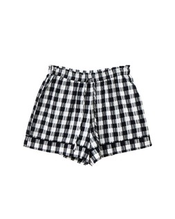 Oliver Bonas Mono Check Tie Waist Shorts £55