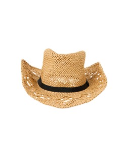 Oliver Bonas Natural Gold Cutout Cowboy Hat £26