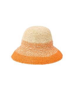 Oliver Bonas Orange Ombre Straw Bucket Hat £30