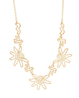 Oliver Bonas Soleil Sunshine Spiral Collar Necklace £29.50
