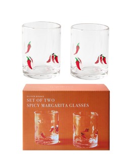 Oliver Bonas Spicy Margarita Glasses S2 £24.50