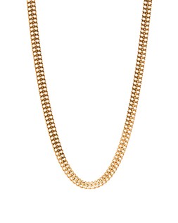 Oliver Bonas Sylvia Interest Chain Stainless Steel Necklace £34