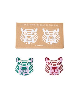 Oliver Bonas Tigris Burgundy Fragrance Pillows £16.50
