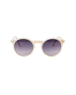 Oliver Bonas White Marble Metal Arm Preppy Sunglasses £24