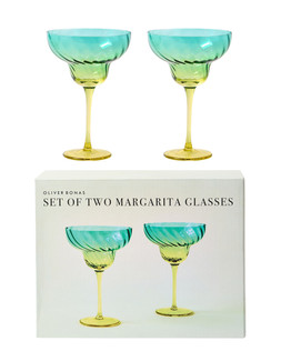 Oliver Bonas Zuri Margarita Glasses S2 £19.50