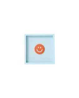 Orange Beaded Happy Face Wall Art £29.50