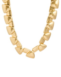 Pasha Statement Matte Gold Tone Chunky Necklace £32