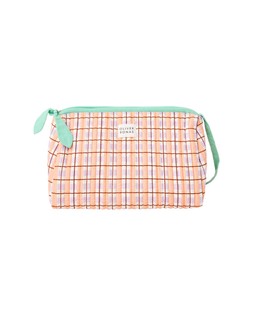 Pink & Green Check Wash Bag £29.50